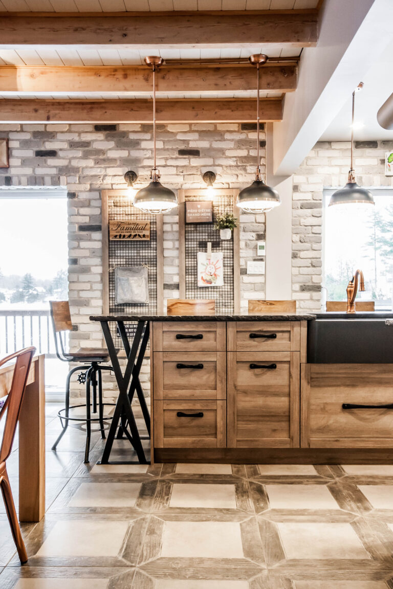 Warm Rustic Kitchen